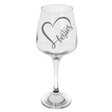 Besties Engraved Wine Glass and/or Coaster Set  - Always Looking Good - Wine Glass Only  