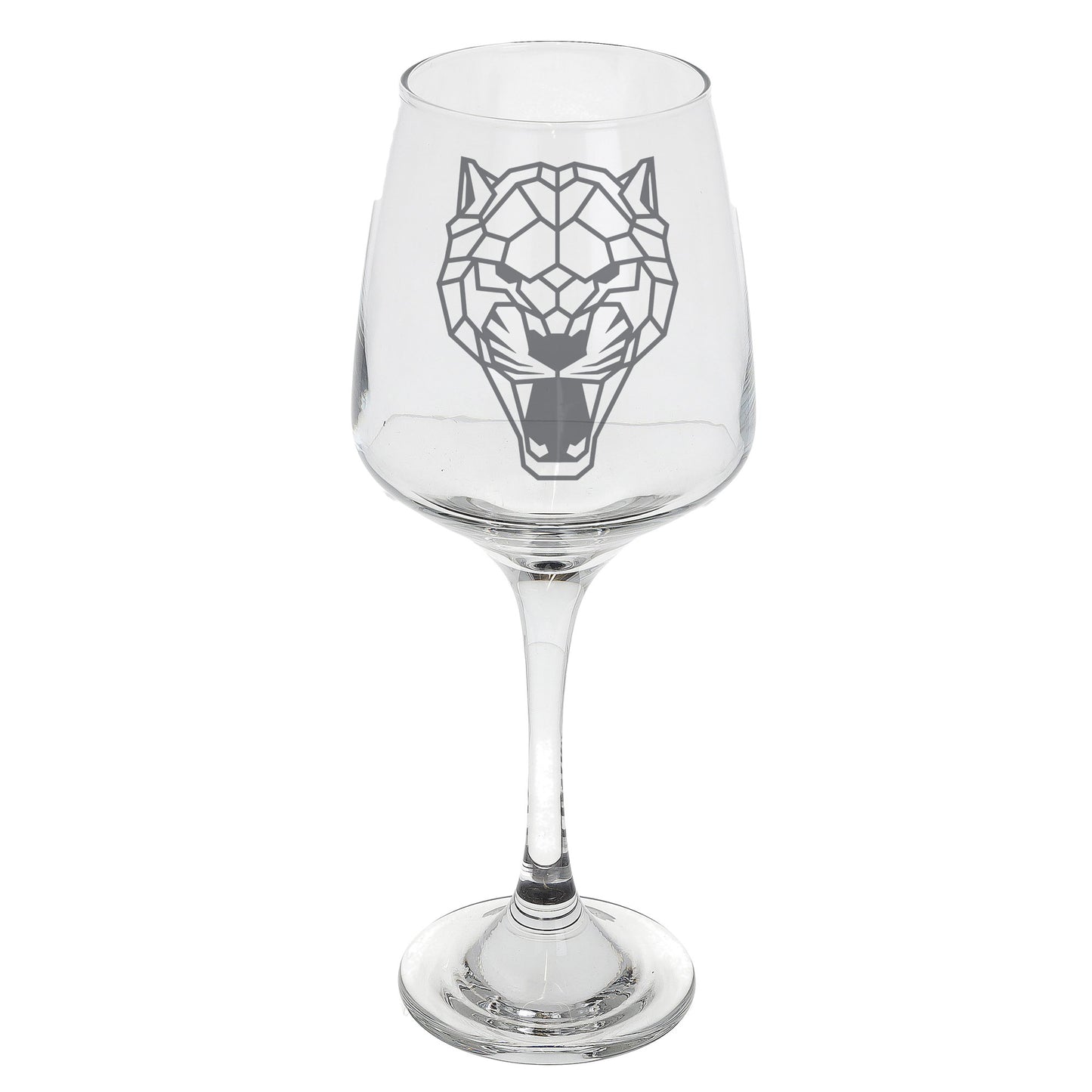 Jaguar Engraved Wine Glass  - Always Looking Good -   