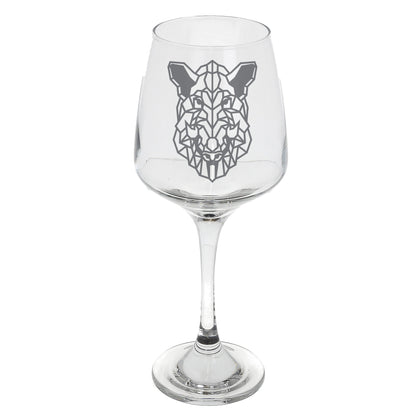 Warthog Engraved Wine Glass  - Always Looking Good -   