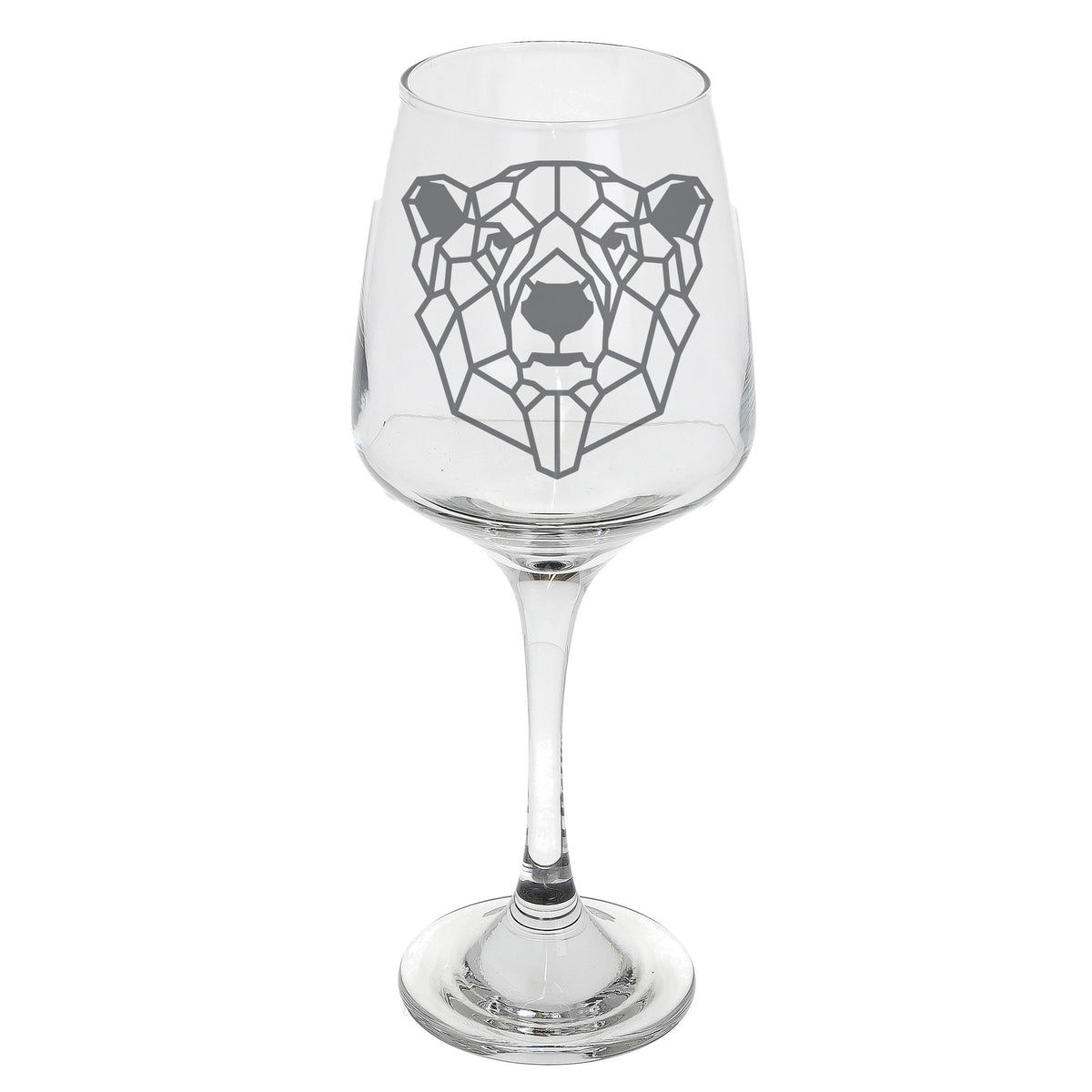 Gifts For Polar Bear Lovers - Laser Engraved Wine Glass  - Always Looking Good -   