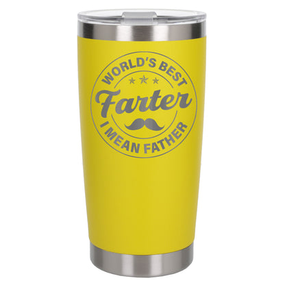 Personalised Best Farter I Mean Father Thermal Cup for Birthday Present