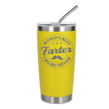 Best Farter I Mean Father Engraved Travel Mug for Dad