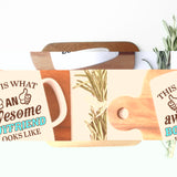 This Is What An Awesome [Your Text] Looks Like Personalised Ceramic Mug