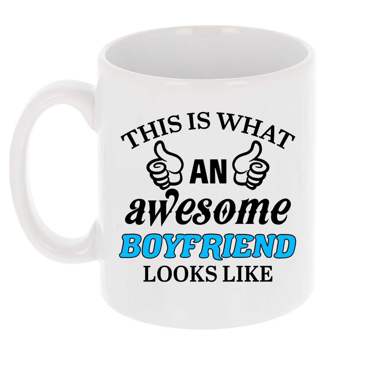 This Is What An Awesome [Your Text] Looks Like Personalised Ceramic Mug
