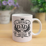 Vintage World's Greatest Personalised Ceramic Mug – Any Relative or Name
