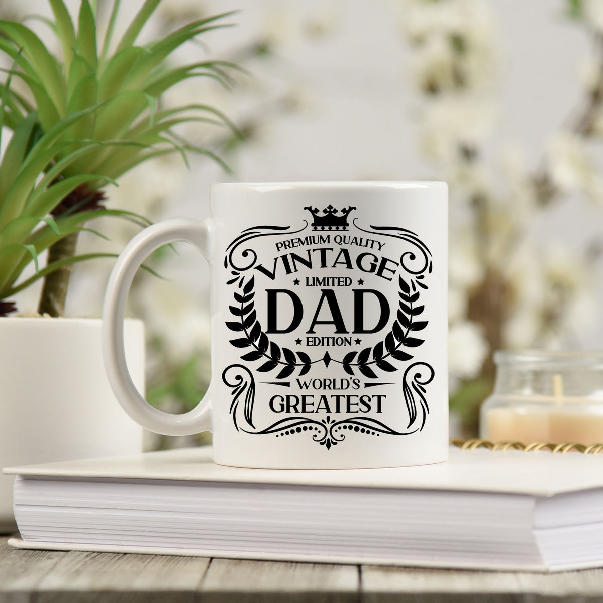 Vintage World's Greatest Personalised Ceramic Mug – Any Relative or Name