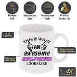 This Is What An Awesome [Your Text] Looks Like Personalised Ceramic Mug