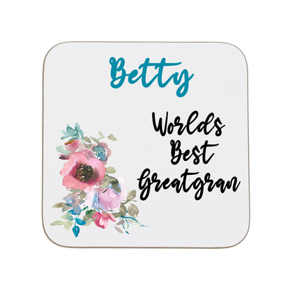 Personalised Mug And Coaster Set For Great Grandmothers