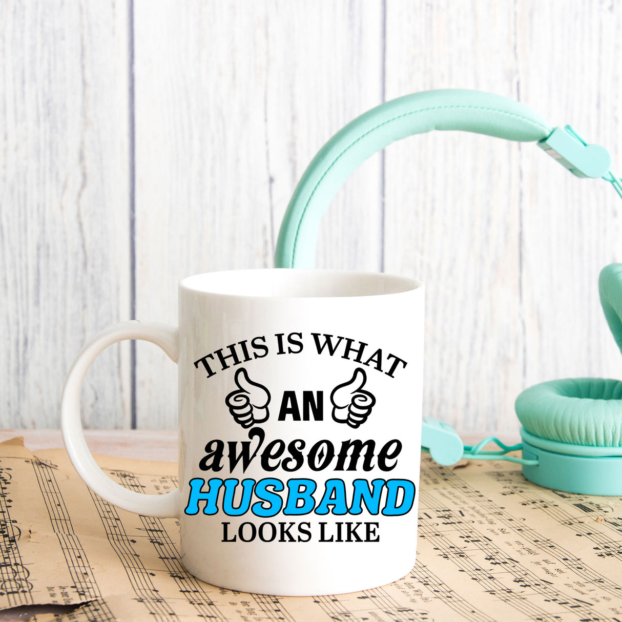 This Is What An Awesome [Your Text] Looks Like Personalised Ceramic Mug