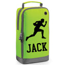 Rugby Boot Bag or Shoe Bag – Personalised with Name | Rugby Player Design