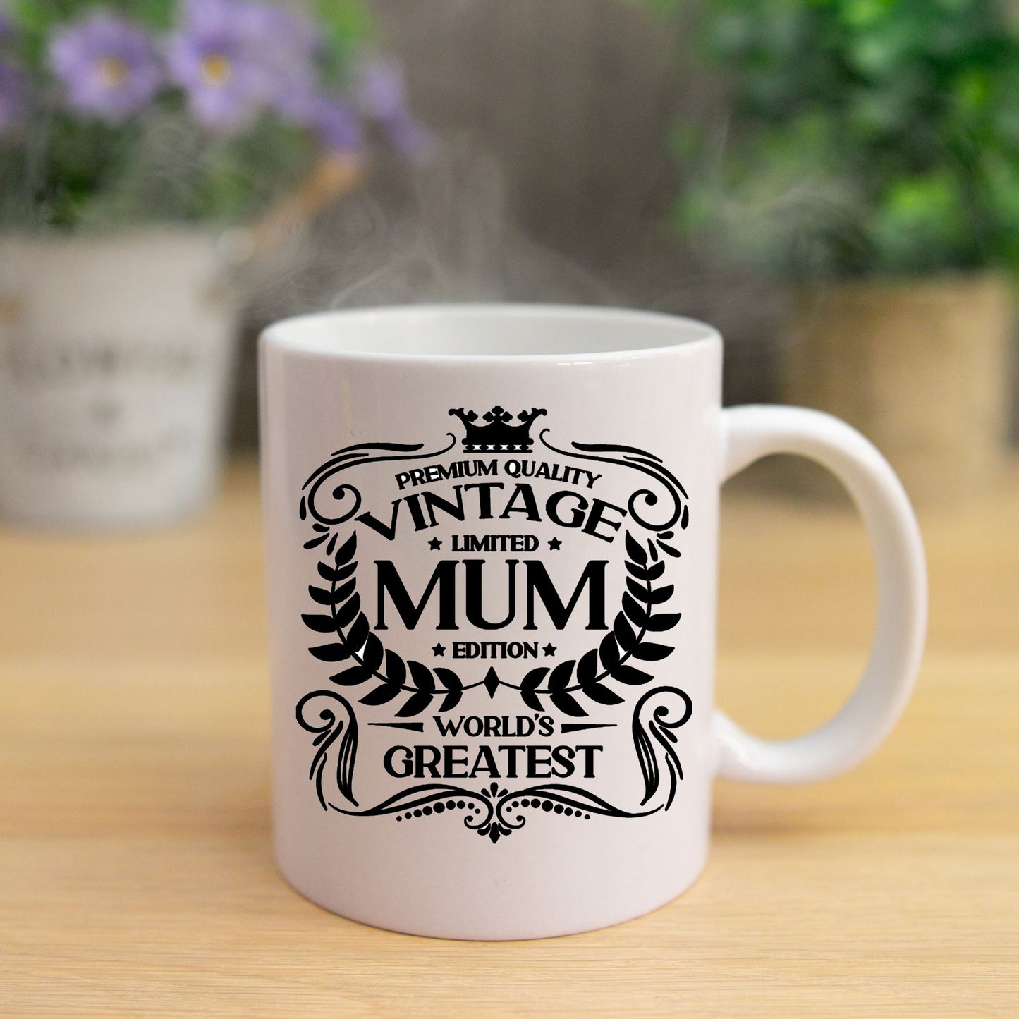 Vintage Worlds Greatest Mum Mug and/or Coaster  - Always Looking Good -   