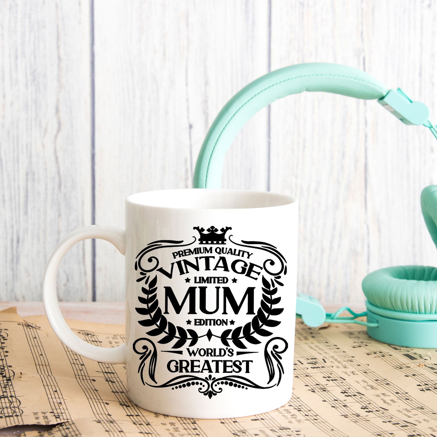 Vintage Worlds Greatest Mum Mug and/or Coaster  - Always Looking Good -   