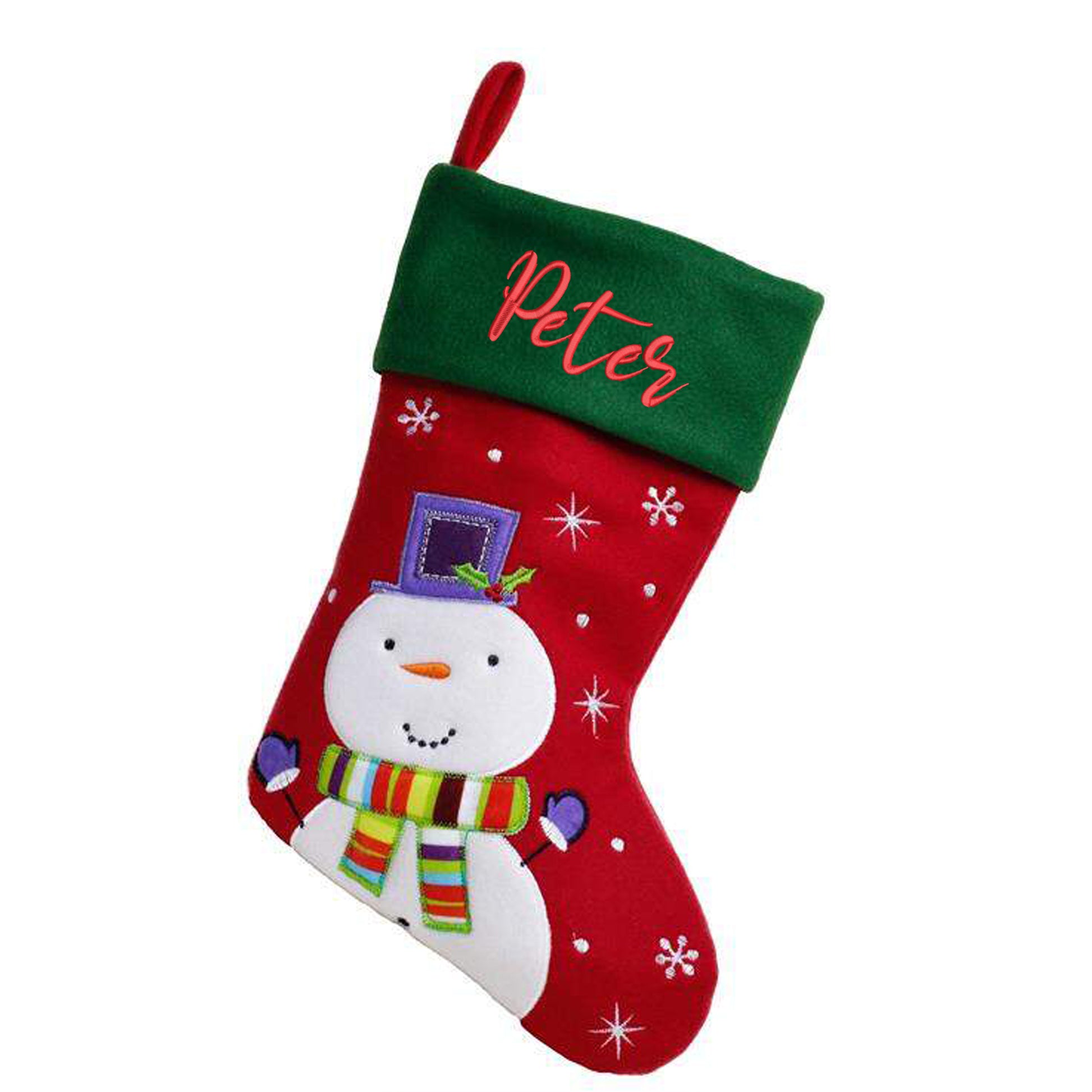 Personalised Embroidered Large Christmas Red Santa Sack and/or Stocking  - Always Looking Good -   