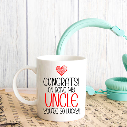 Congrats On Being My Uncle Mug and/or Coaster Gift  - Always Looking Good -   