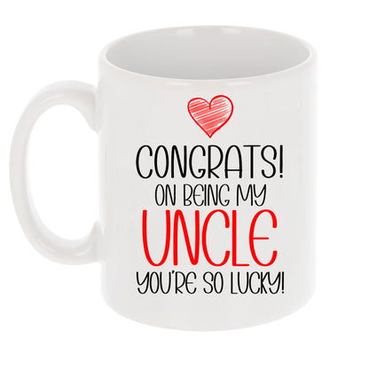 Congrats On Being My Uncle Mug and/or Coaster Gift  - Always Looking Good -   