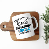 This Is What An Awesome [Your Text] Looks Like Personalised Ceramic Mug