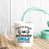This Is What An Awesome [Your Text] Looks Like Personalised Ceramic Mug