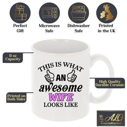 Funny Awesome person Mug “This Is What An Awesome 'YOUR CHOICE' Looks Like”