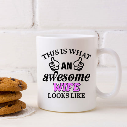 Funny Awesome person Mug “This Is What An Awesome 'YOUR CHOICE' Looks Like”