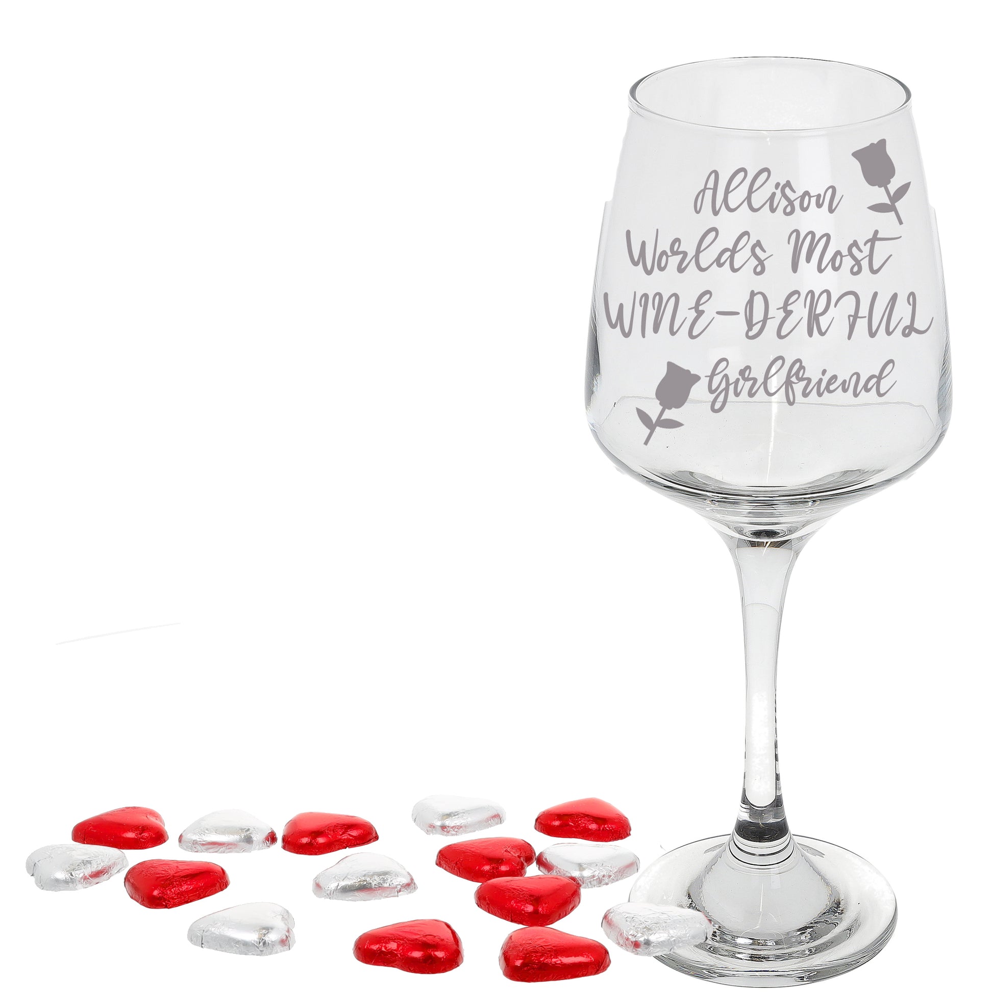 Engraved Personalised Wine-derful Wine Glass  - Always Looking Good -   