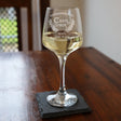 Funny  "Carpe Vinum Seize The Wine" Novelty Engraved Wine Glass and/or Coaster Set  - Always Looking Good -   