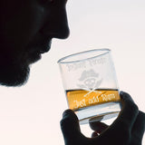 Personalised Engraved "Instant Pirate" Rum Glass and/or Coaster Set  - Always Looking Good -   