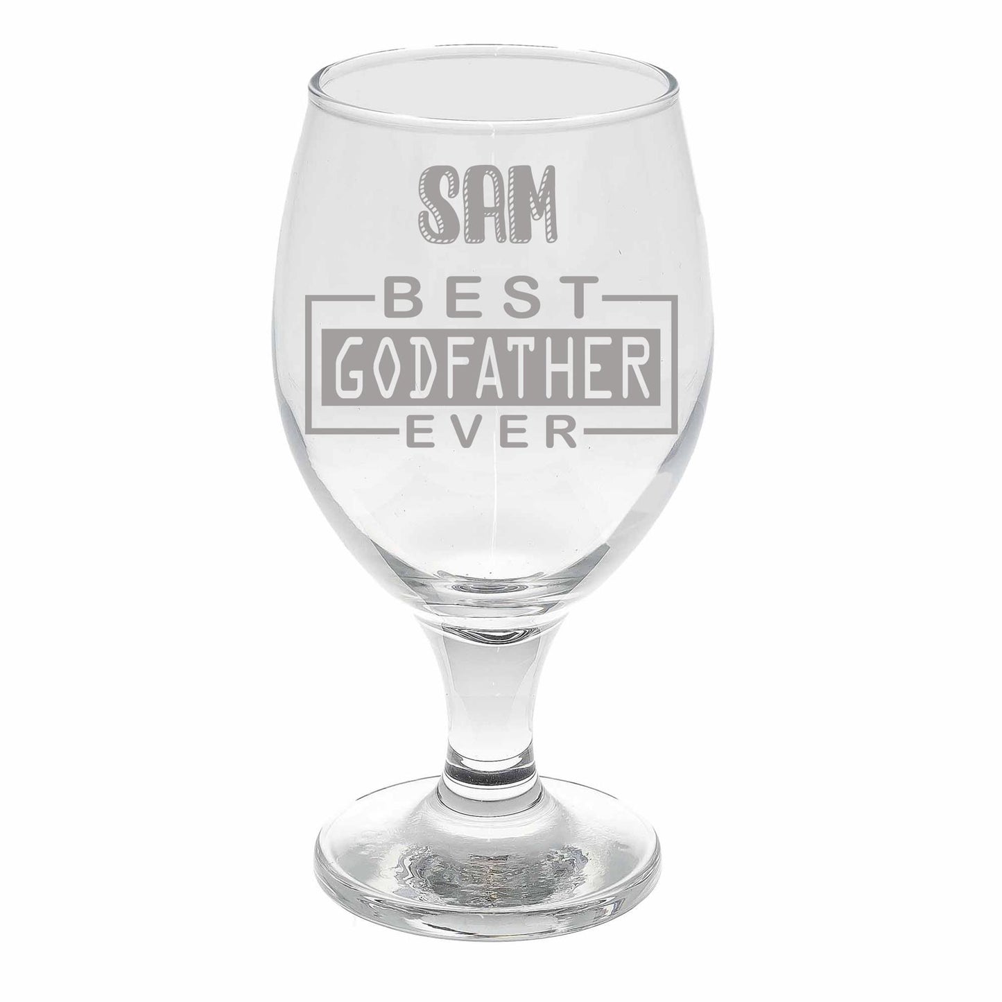 Personalised Godfather Filled Craft Beer Glass Gift  - Always Looking Good -   