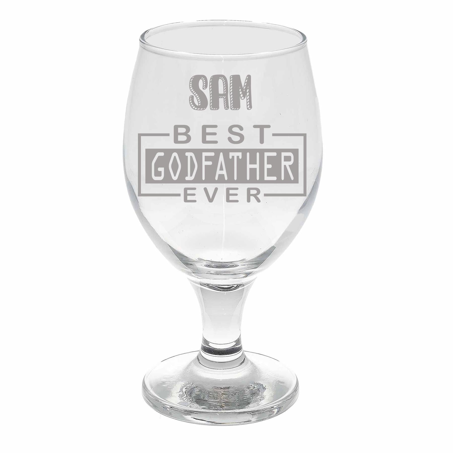 Personalised Godfather Filled Craft Beer Glass Gift  - Always Looking Good -   