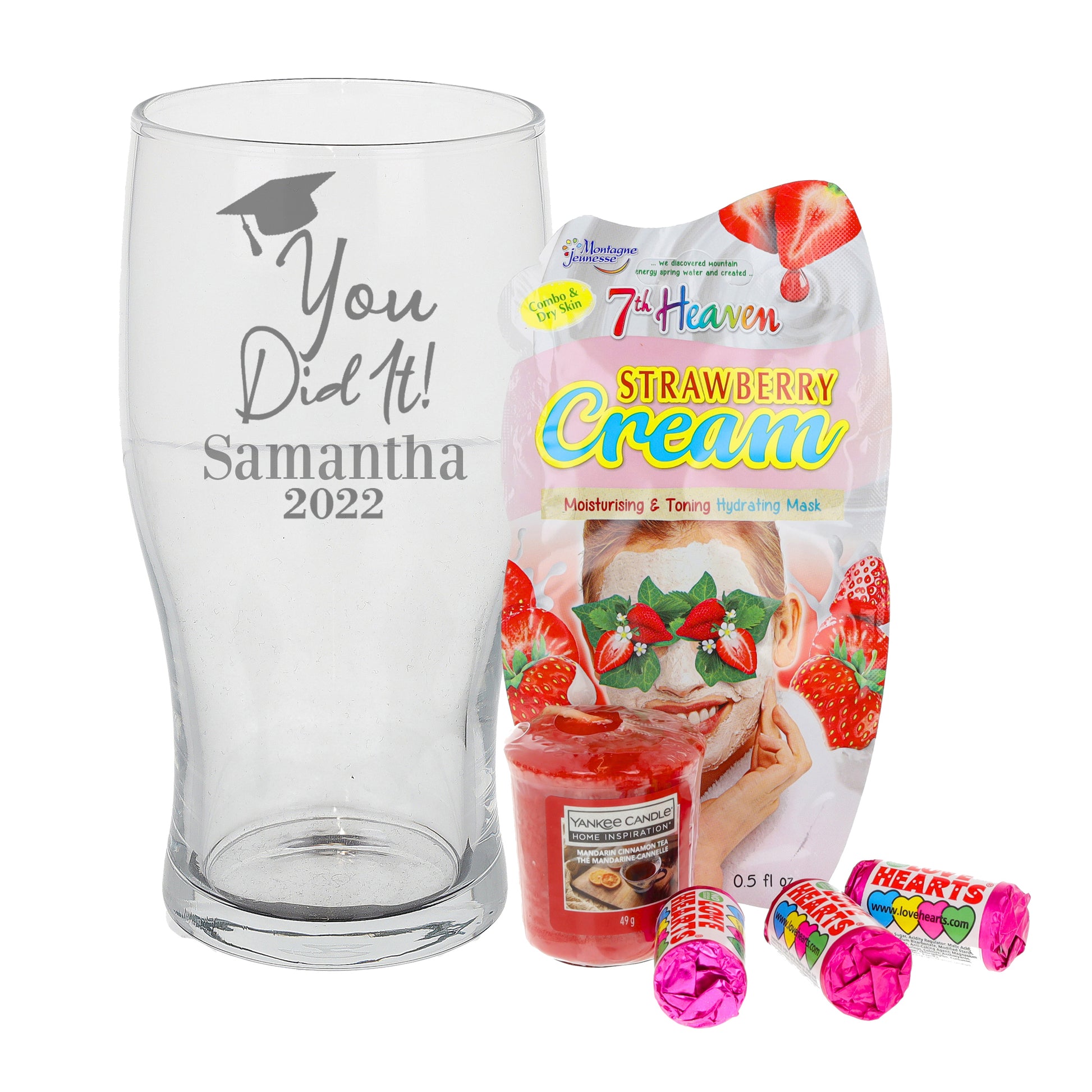 Personalised Engraved Graduation Pint Glass  - Always Looking Good -   