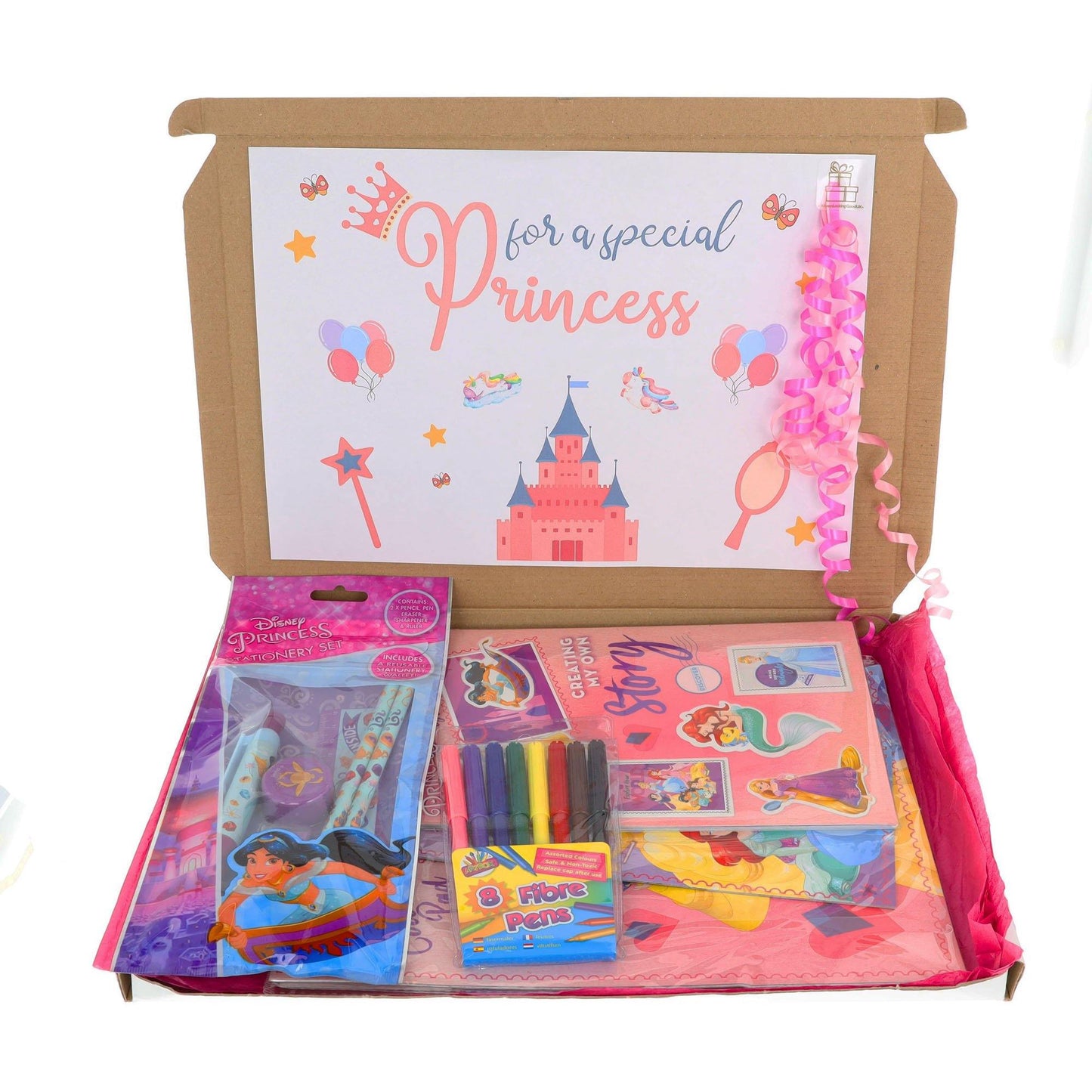 Princess Children's Activity & Bath Time Gift Box  - Always Looking Good - Small Set  