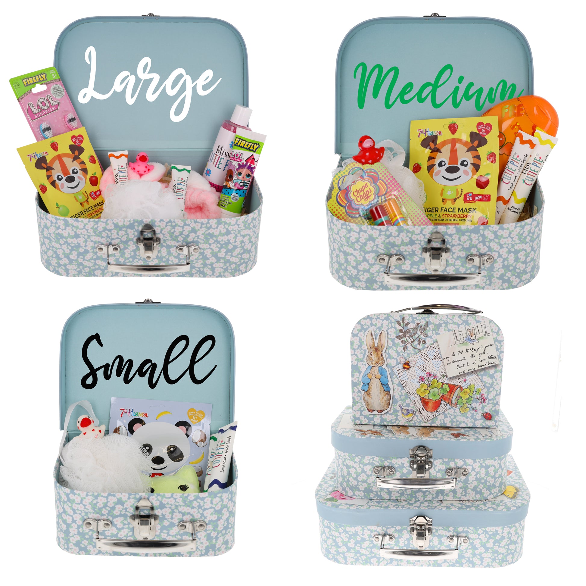 Personalised Storage Suitcase Filled Kids Gift Set  - Always Looking Good -   