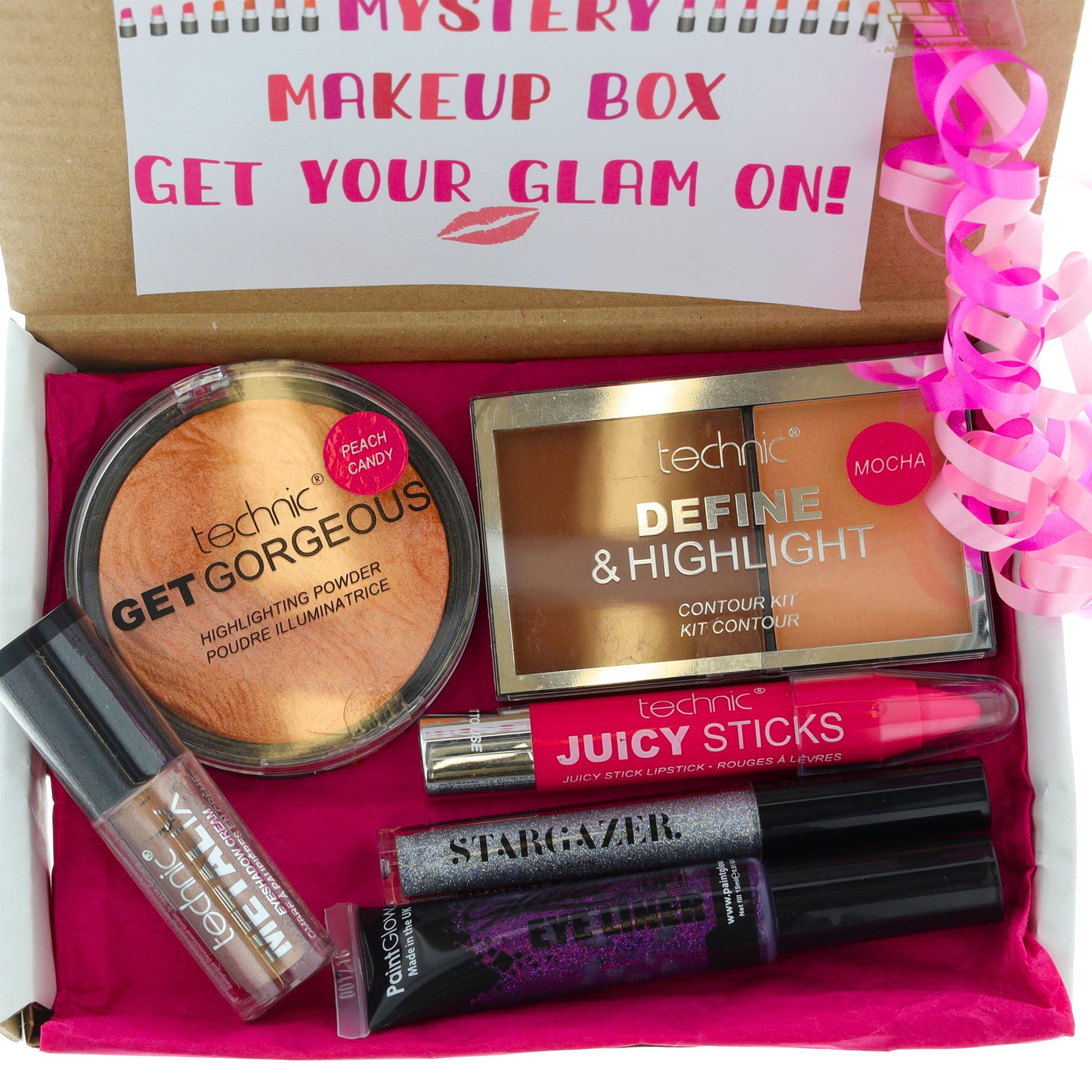 Mystery Lucky Dip Beauty Makeup Cosmetics Gift Box  - Always Looking Good -   