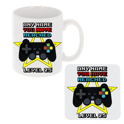 Personalised Gamer Birthday Mug Gift Set  - Always Looking Good -   