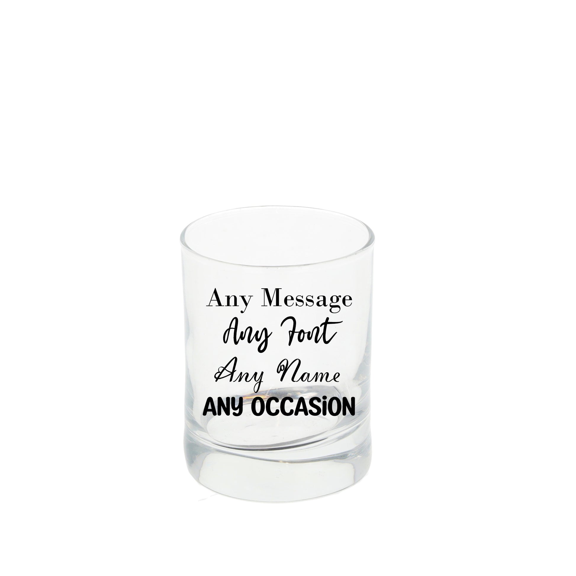 Create Your Own Personalised Engraved Shot Glass  - Always Looking Good -   