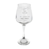 Personalised Engraved Retirement Wine Glass For Retirement Gift - Always Looking Good -   