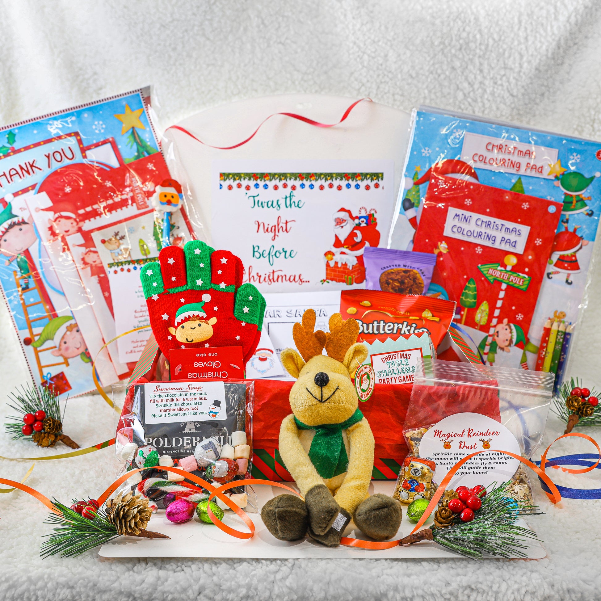 Christmas Eve Box Filled with Activities and Fun for Kids  - Always Looking Good - Christmas Eve Box With Soft Toy  