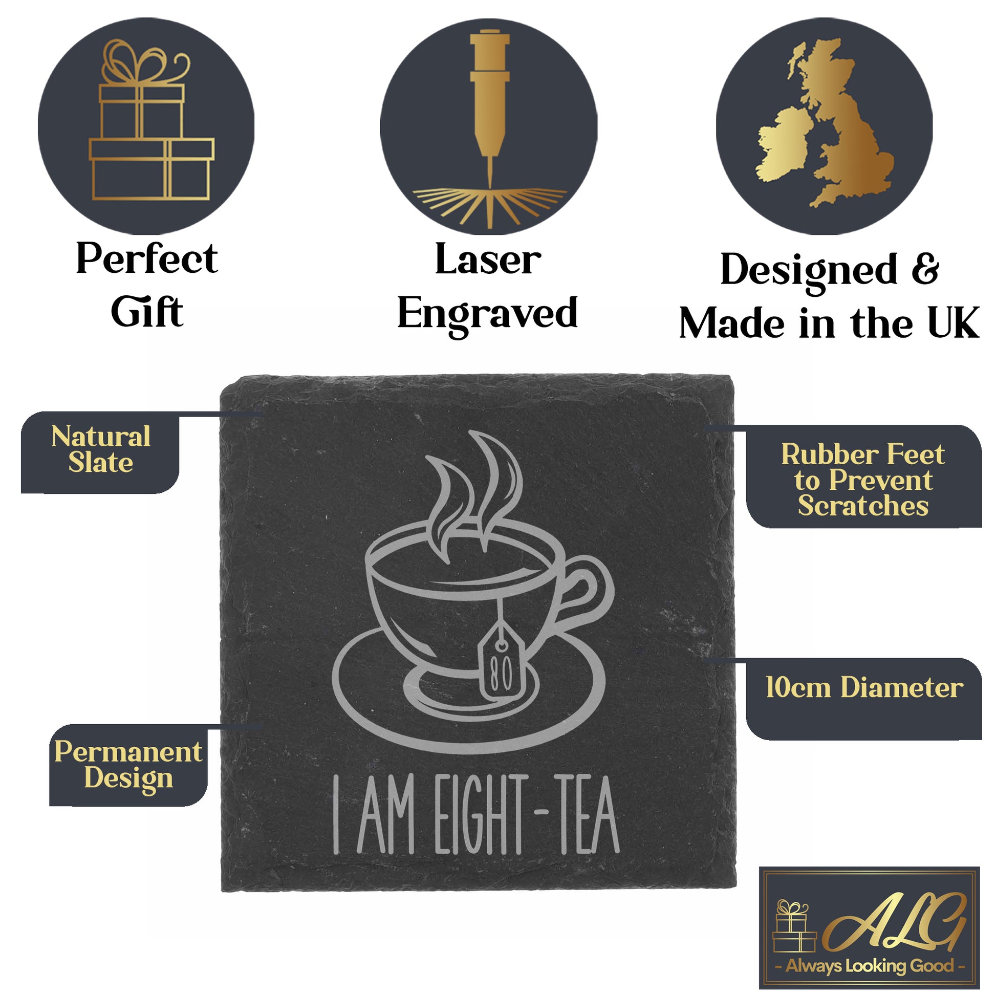 I Am Fif-Tea Funny 50th Birthday Mug Gift for Tea Lovers  - Always Looking Good -   