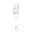 Personalised Champagne Glass For Retirement Gift - Always Looking Good -   