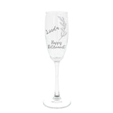 Personalised Champagne Glass For Retirement Gift - Always Looking Good -   