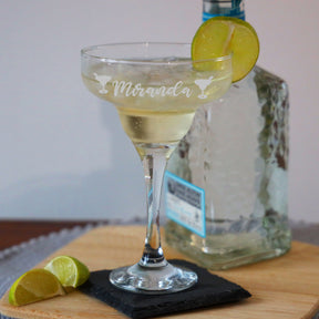 Personalised Cocktail Occasion Filled Engraved Margarita Glass  - Always Looking Good -   