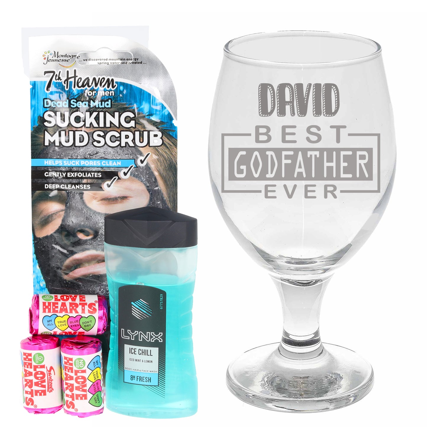 Personalised Godfather Filled Craft Beer Glass Gift  - Always Looking Good -   