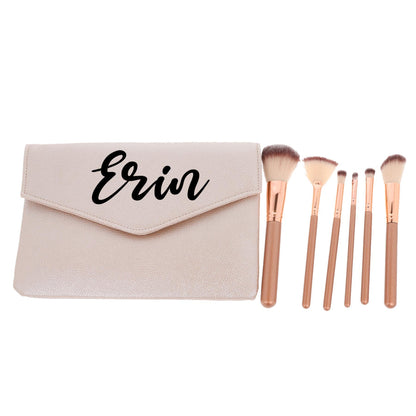 Personalised Case Filled Make Up Brushes  - Always Looking Good  