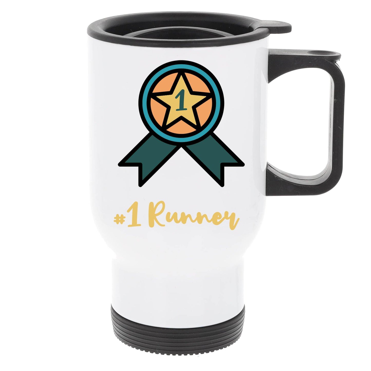 Personalised Running Travel Mug  - Always Looking Good -   