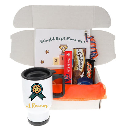 Personalised Running Travel Mug  - Always Looking Good -   