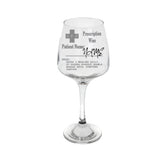 Funny Personalised Engraved Prescription Wine Glass For Wine Lovers  - Always Looking Good -   