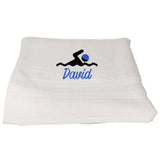 Personalised Embroidered Swimming Bath Swim Towel  - Always Looking Good -   