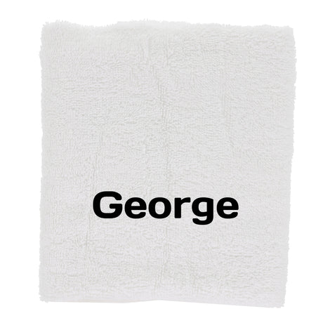 Personalised Embroidered Name Towel Bath or Hand Size  - Always Looking Good -   