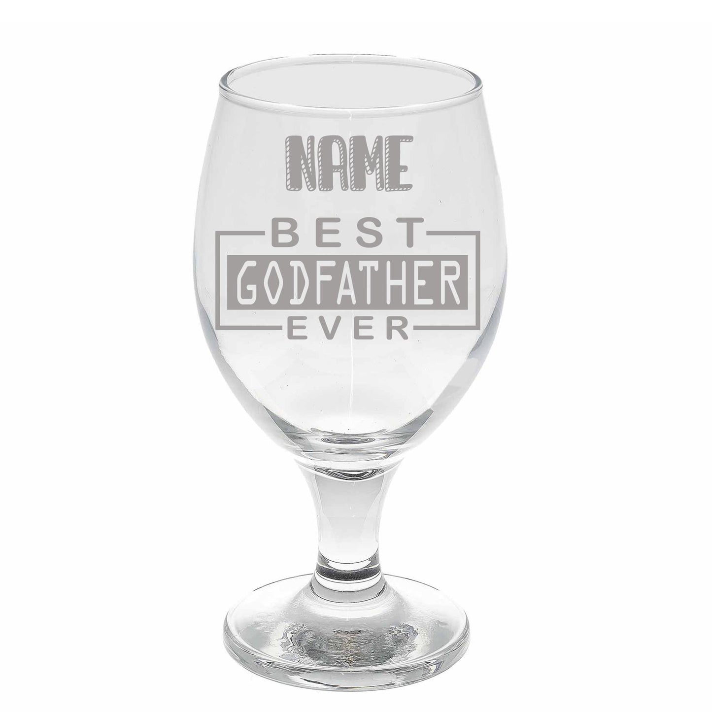 Personalised Godfather Filled Craft Beer Glass Gift  - Always Looking Good -   