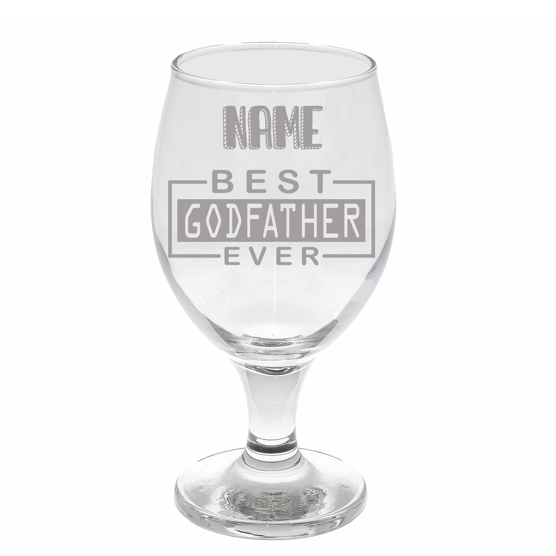 Personalised Godfather Filled Craft Beer Glass Gift  - Always Looking Good -   