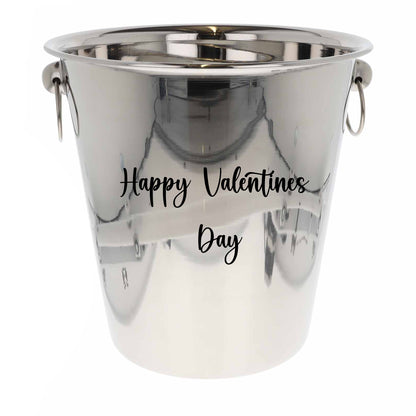 Personalised Champagne Ice Bucket With Matching Champagne Glasses (Any Text Any Font)
 - Always Looking Good -   -   